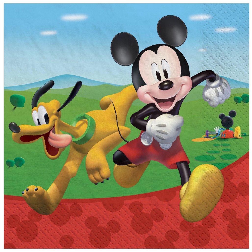 Mickey Mouse Clubhouse Beverage Napkins 16ct