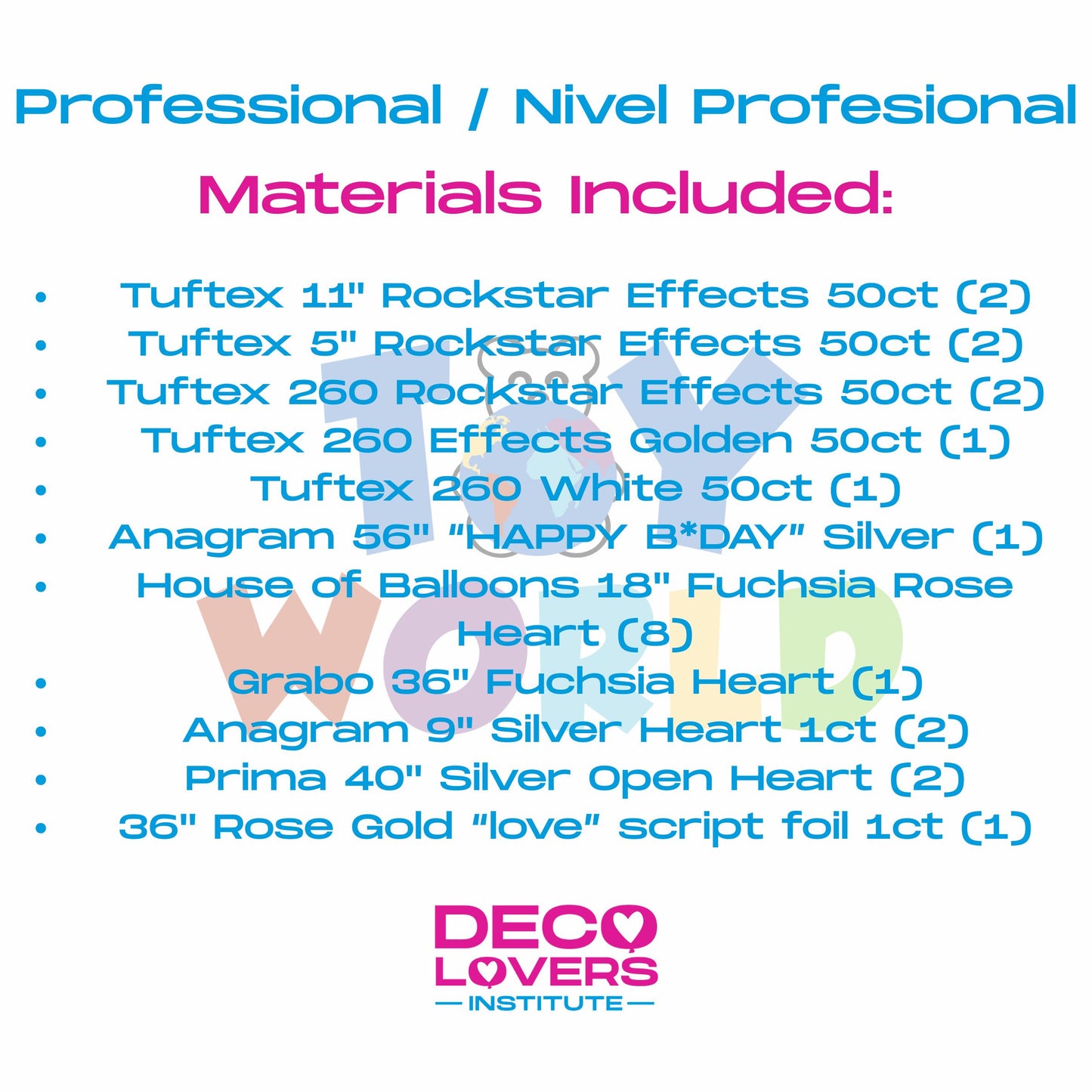 Professional Level Kit - Nivel Profesional
