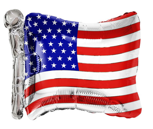 Tuftex Patriotic American Flag 27 inch Foil Balloon 1ct