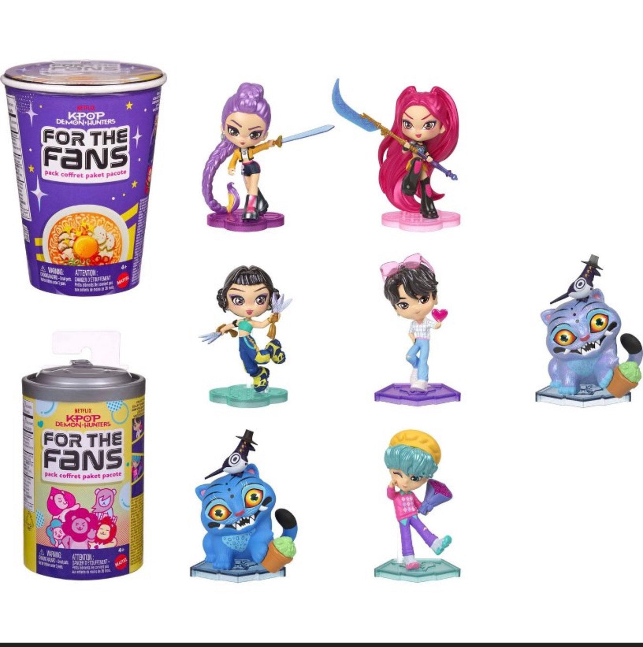 KPop Demon Hunters Small Doll Collectible Figs