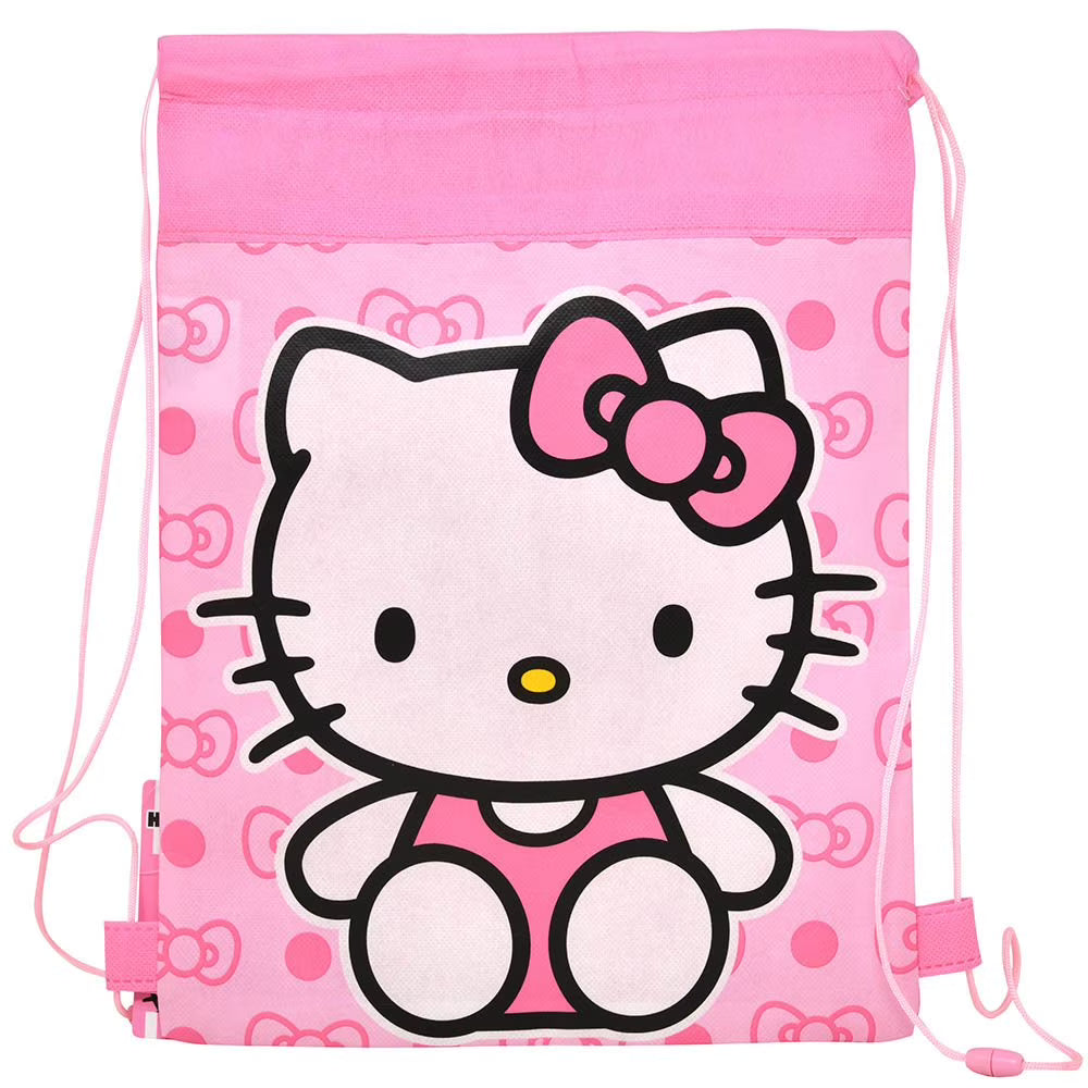 Hello Kitty Pink Non Woven Sling Bag with Hangtag