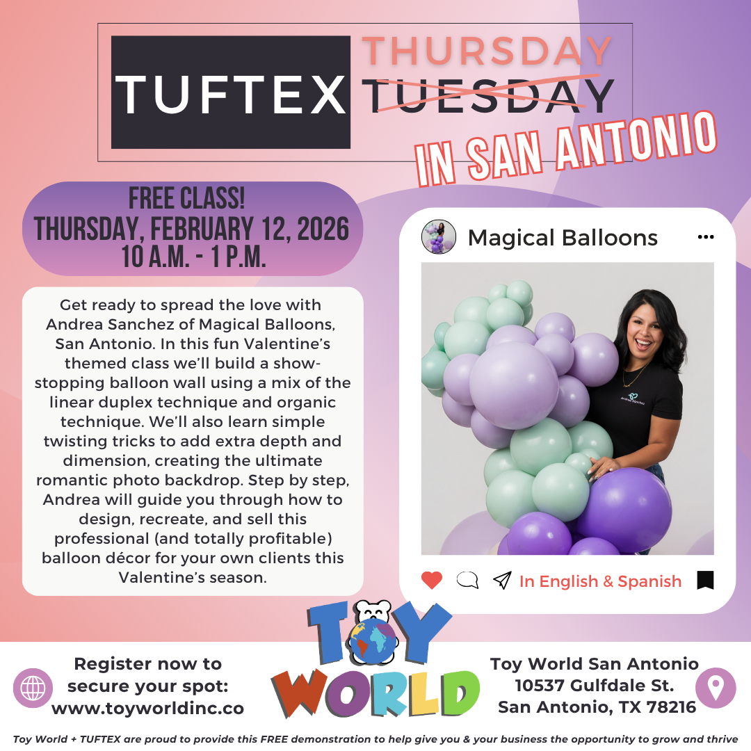 TUFTEX Thursday with Magical Balloons SA