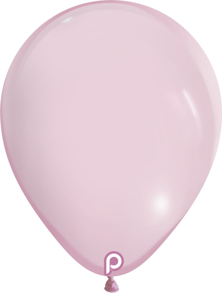 Light pink latex balloon with a smooth, rounded surface and a glossy finish.