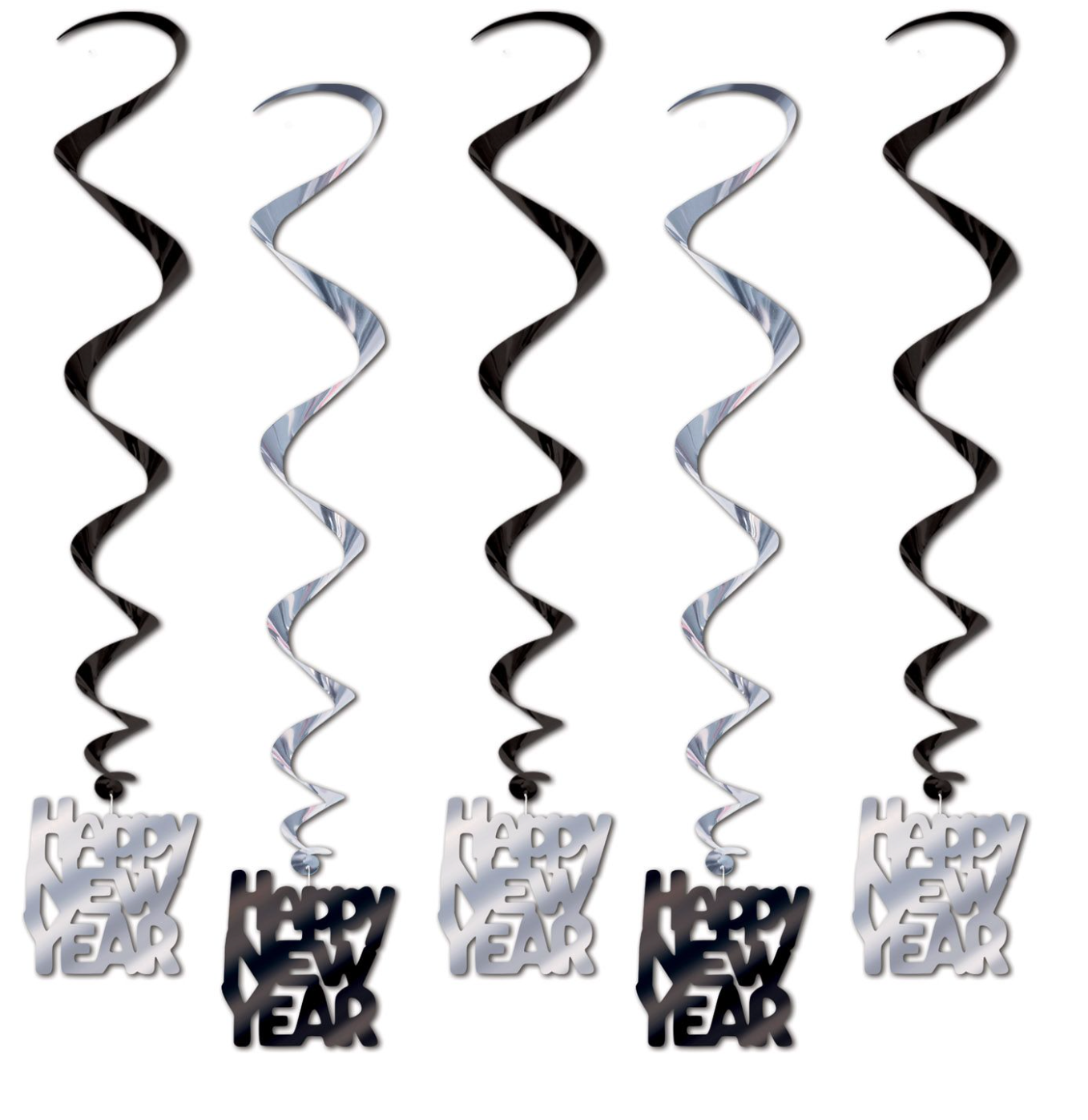 Happy New Year Whirls