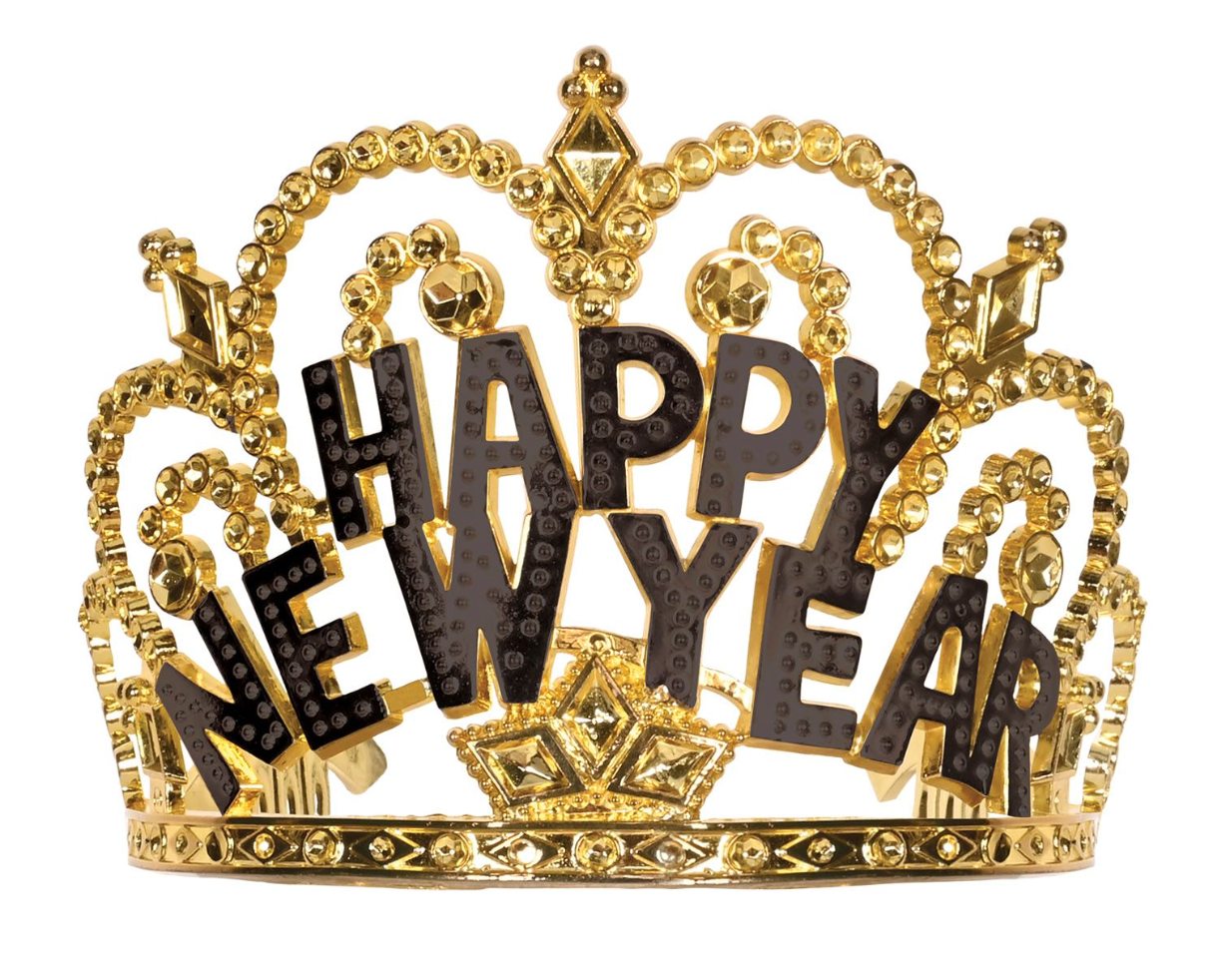NYE Plastic Happy New Year Tiara