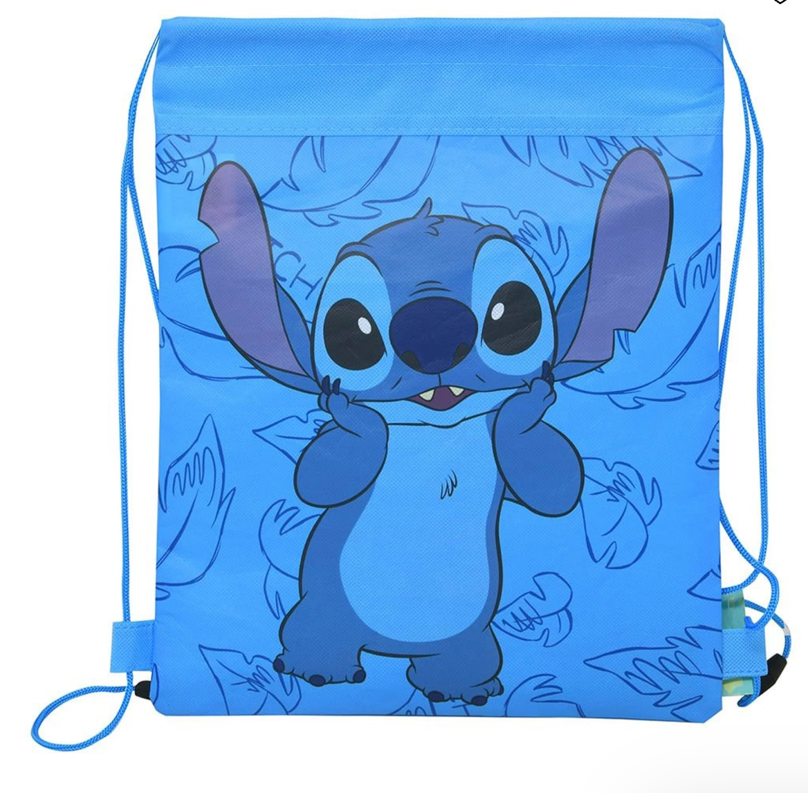 Bolsa bandolera no tejida ecológica Stitch de 11 x 25 x 13,7