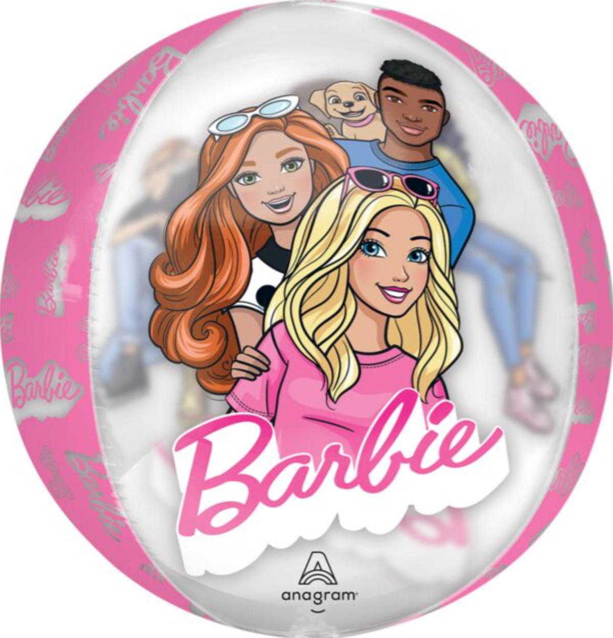 Anagram 16 inch Barbie Orbz Foil Balloon 1ct