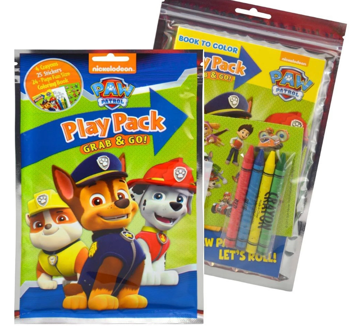 Paw Patrol Grab n Go Play Pack Bulk - Toy World Inc
