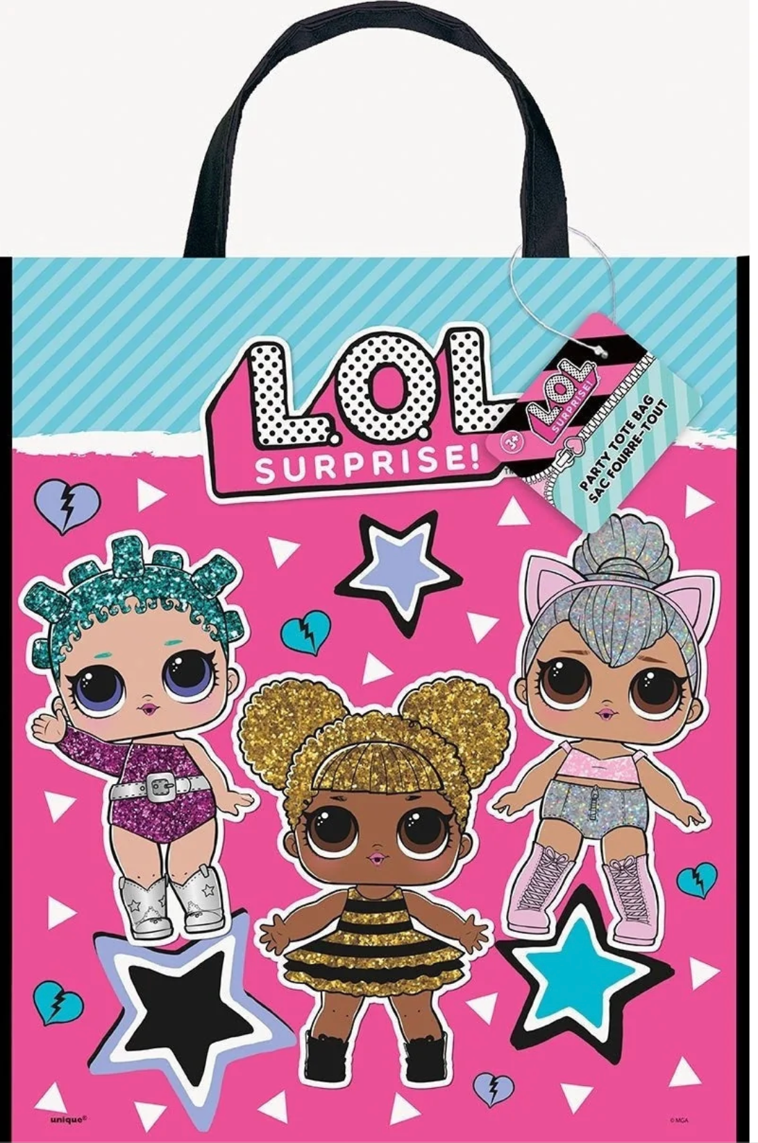 LOL Surprise Tote Bag 13x11