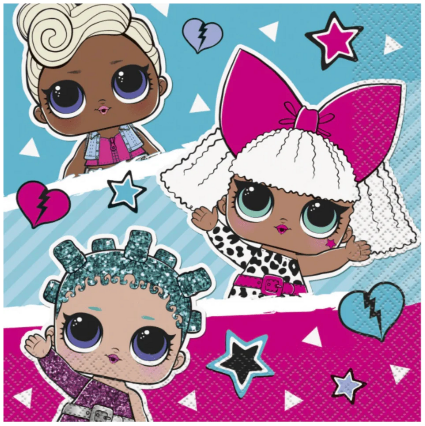 Lol Surprise Large Napkin 16ct