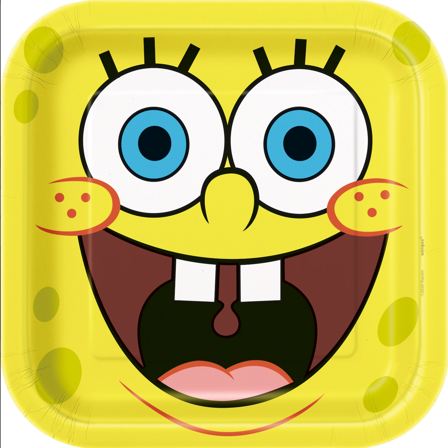 Spongebob Squarepants Large Plate 8ct
