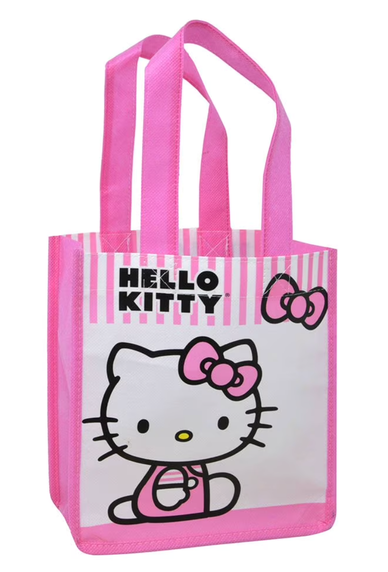 Hello Kitty Small Eco Friendly Non Woven Tote Bag