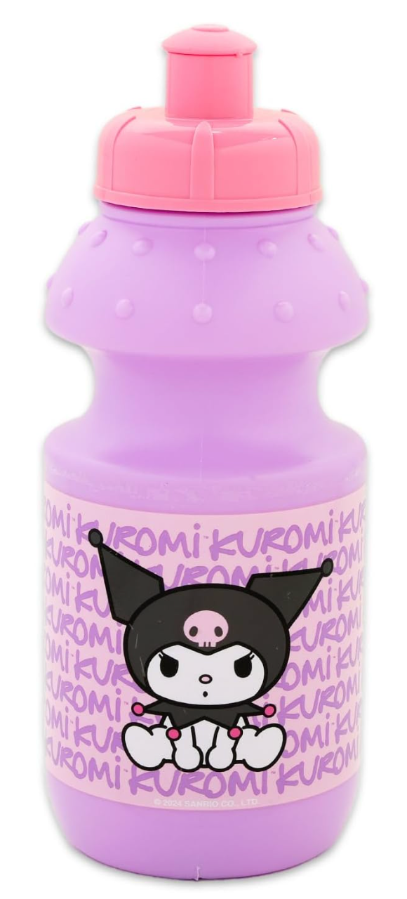 Hello Kitty Kuromi 11.8oz Pull Top Bike Bottle