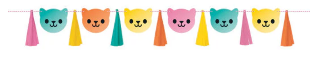 Gabbys Dollhouse Fringe Garland Banner 7 ft