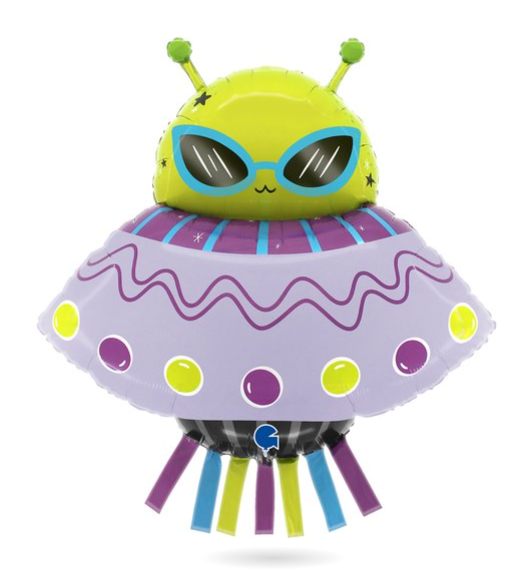 Grabo Funky Alien 29 inch Foil Balloon 1ct
