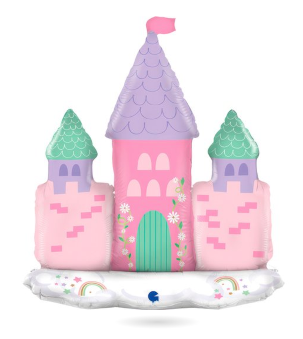 Grabo Magical Castle 30 inch Foil Balloon 1ct