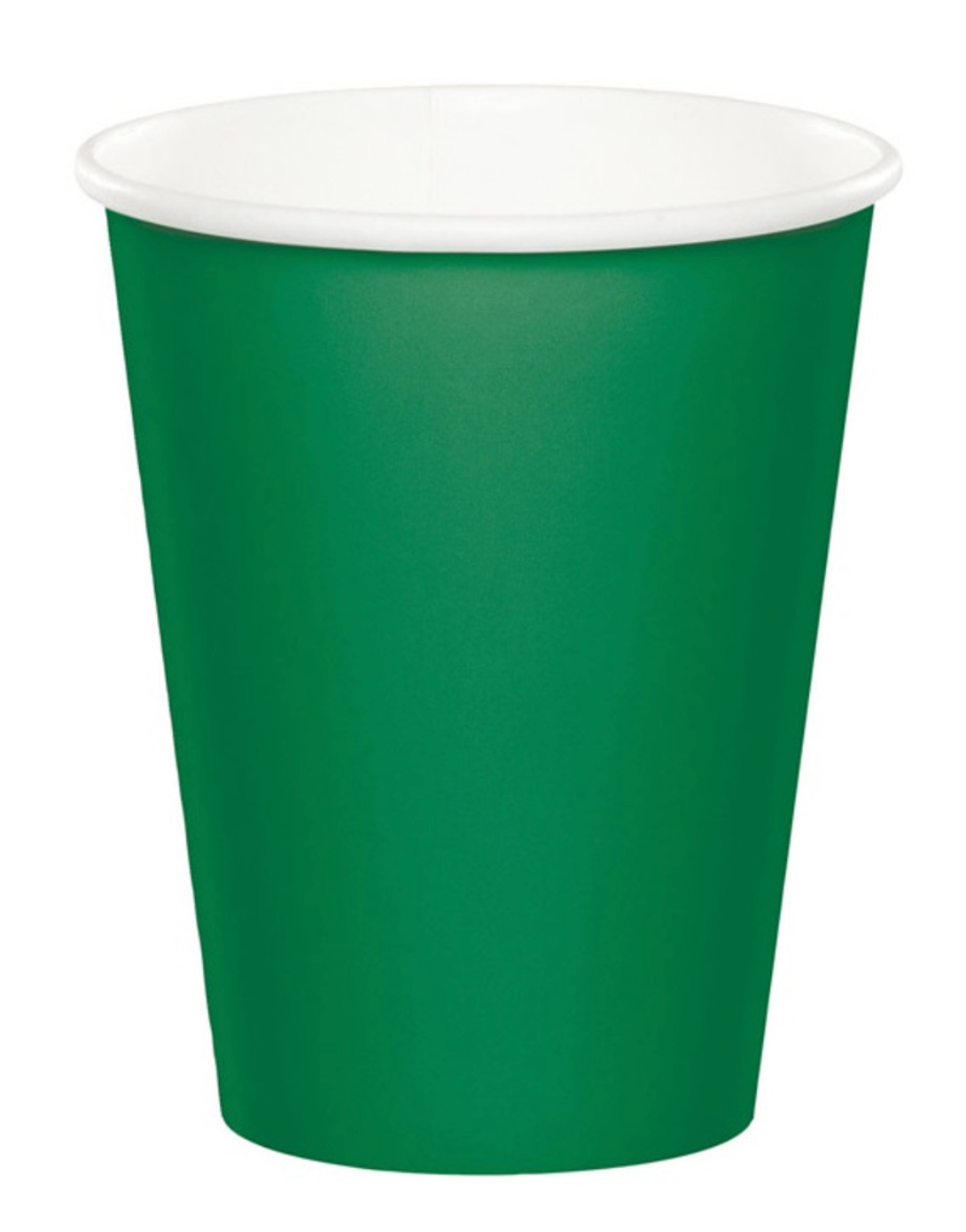 Emerald Green Paper Cups 9 oz. 20 ct