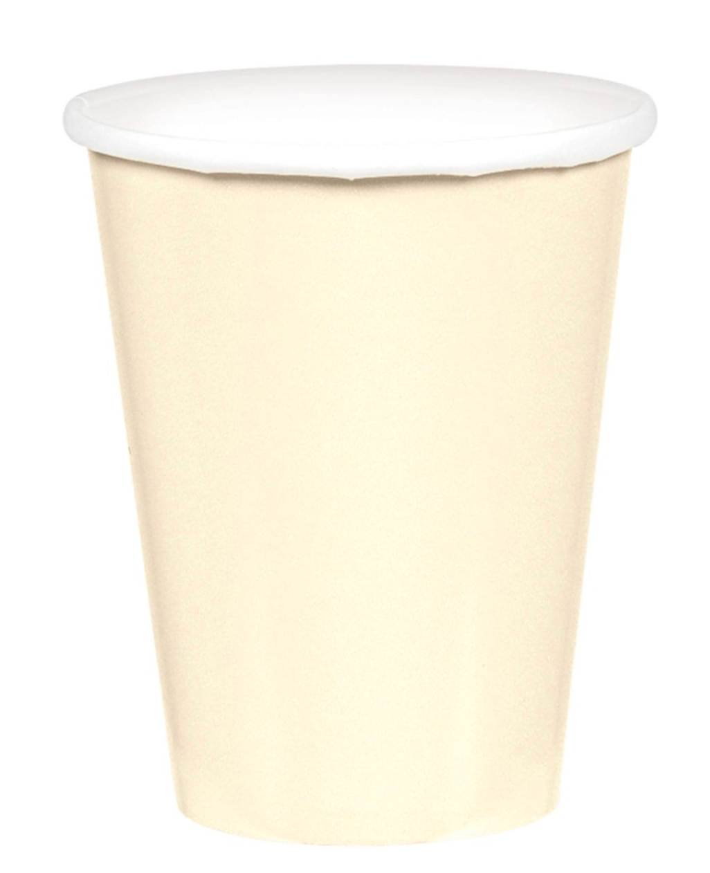Vanilla Creme Paper Cups 9 oz. 20 ct