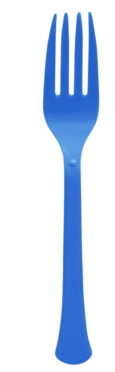 Horquilla de plástico Brgt Ryl Bl