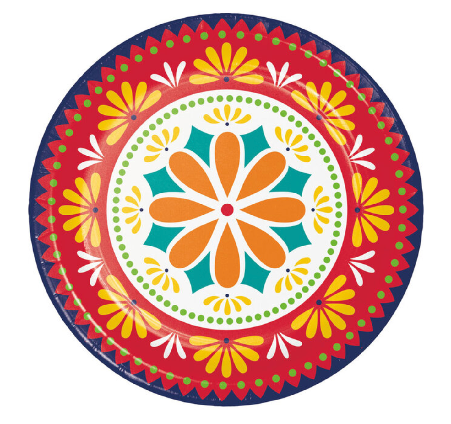 Fiesta Pottery Luncheon Plate 8ct