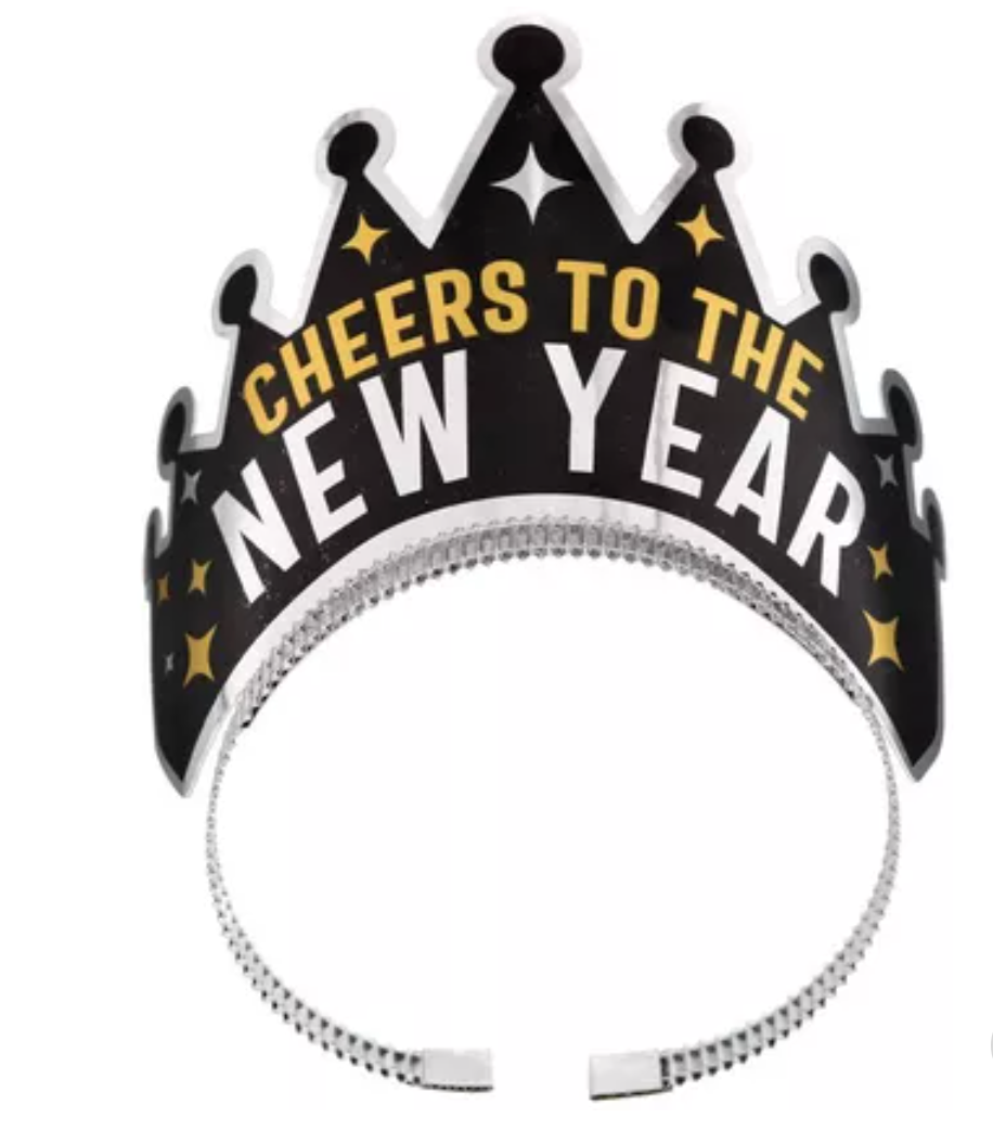 New Years Eve Cheers To The New Year Tiara 1ct