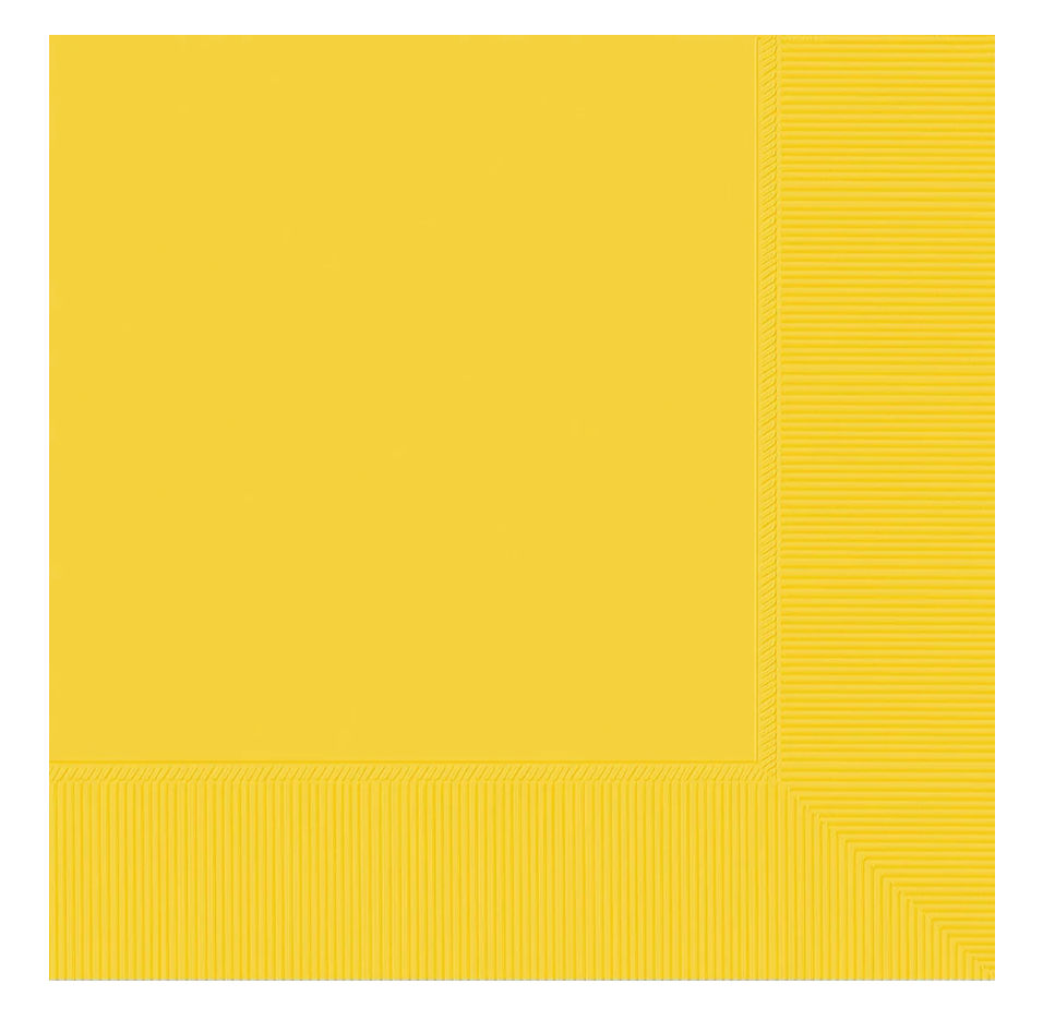 Sunshine Yellow Lunch Napkins 40 ct