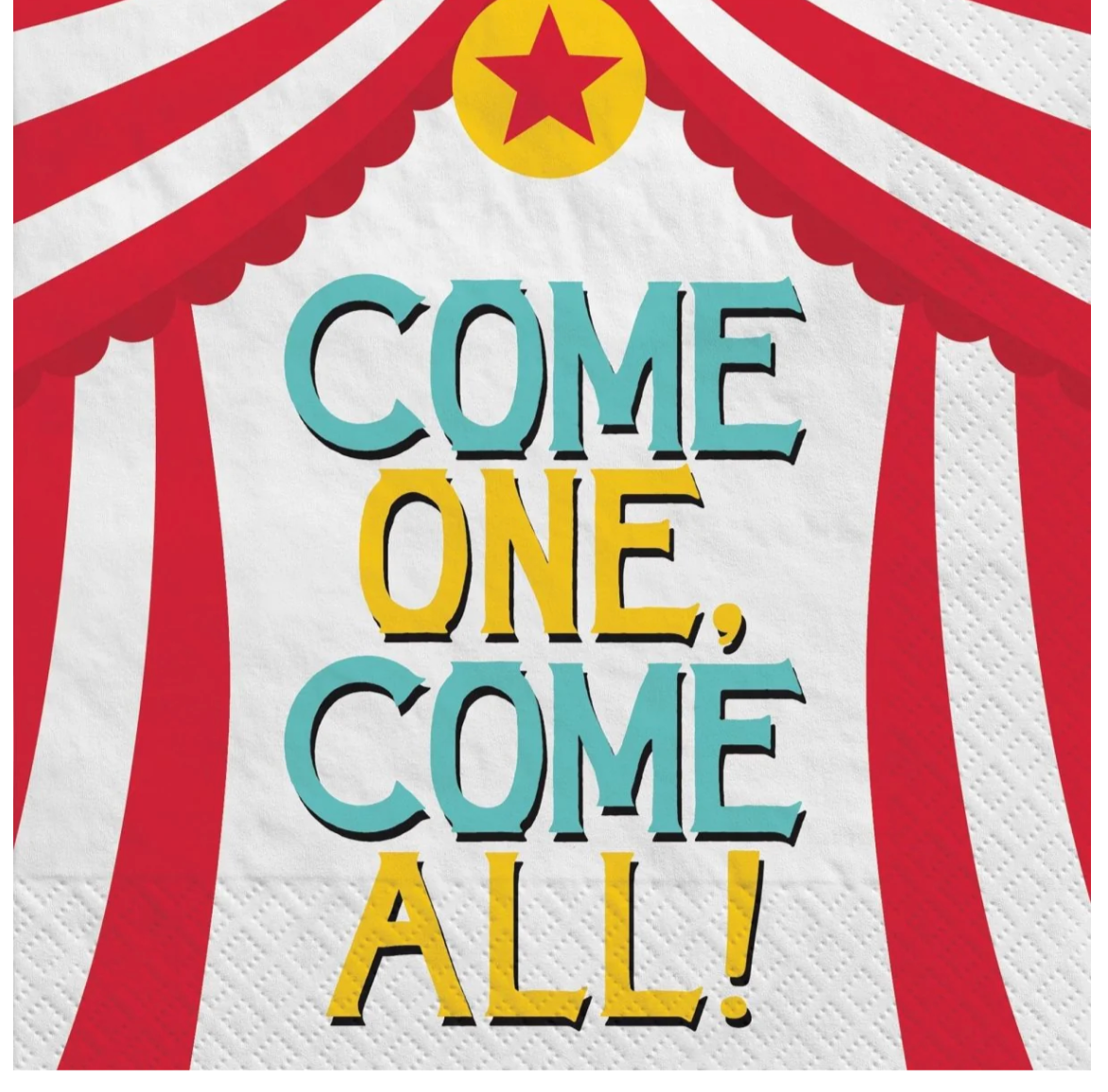 Carnival Luncheon Napkins 16ct