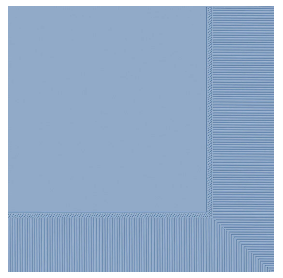 2-ply Beverage Napkins Pastel Blue 40ct