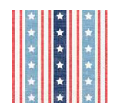 Classic Americana Beverage Napkins 16ct