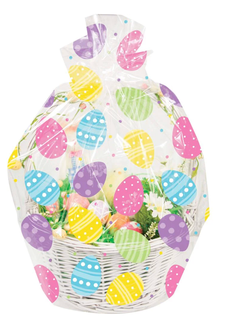 Bolsa de cesta de violonchelo Huevos de Pascua Decoración de Pascua 1ct