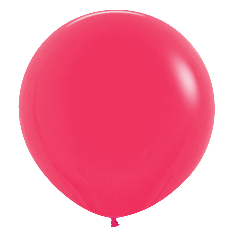 36 inch Sempertex Deluxe Raspberry Latex Balloons 2ct