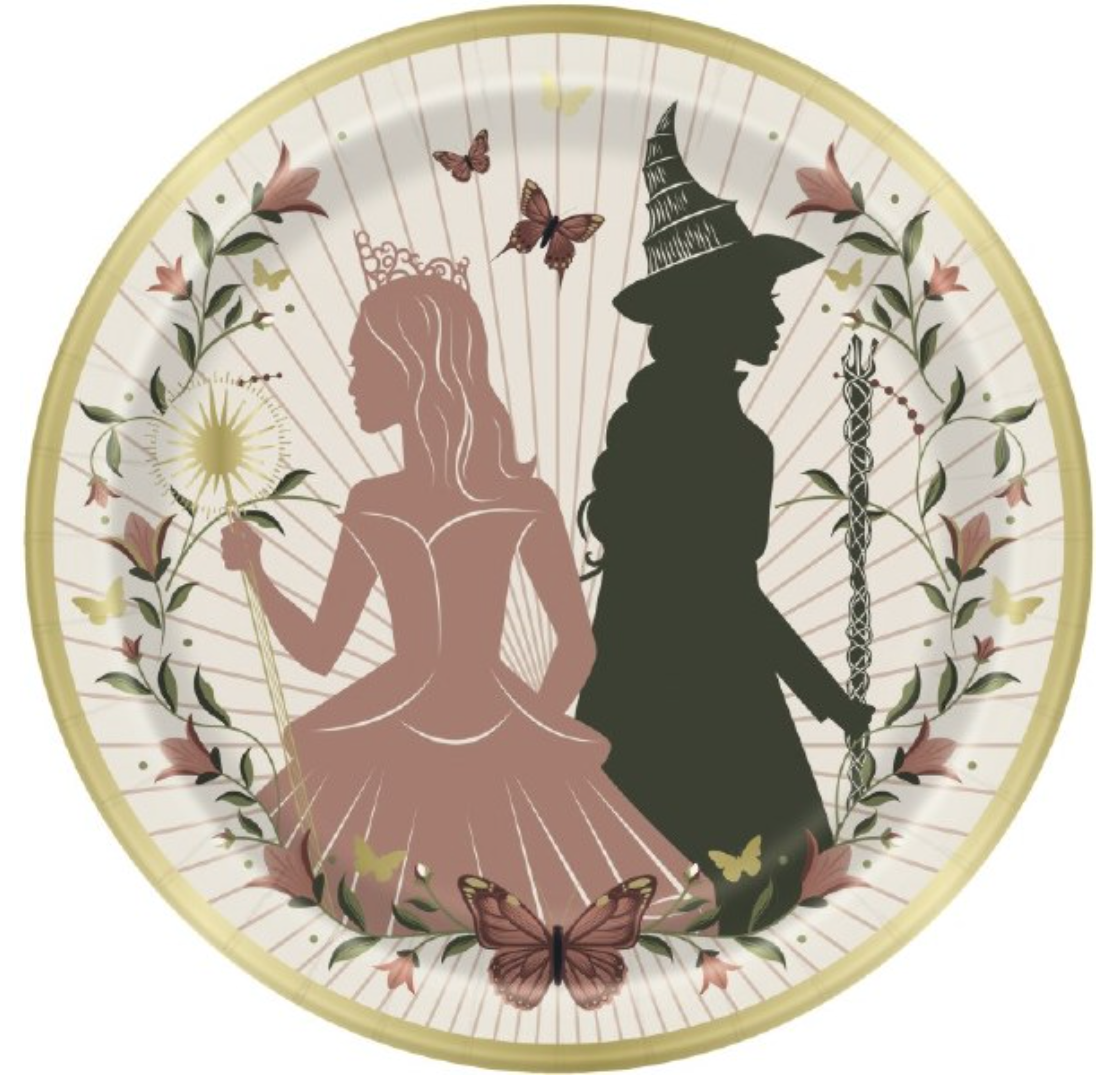 Wicked 9 in Plates 8ct
