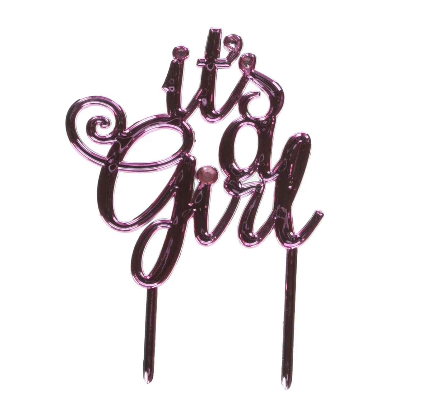 Baby Shower Girl Cake Topper 1ct