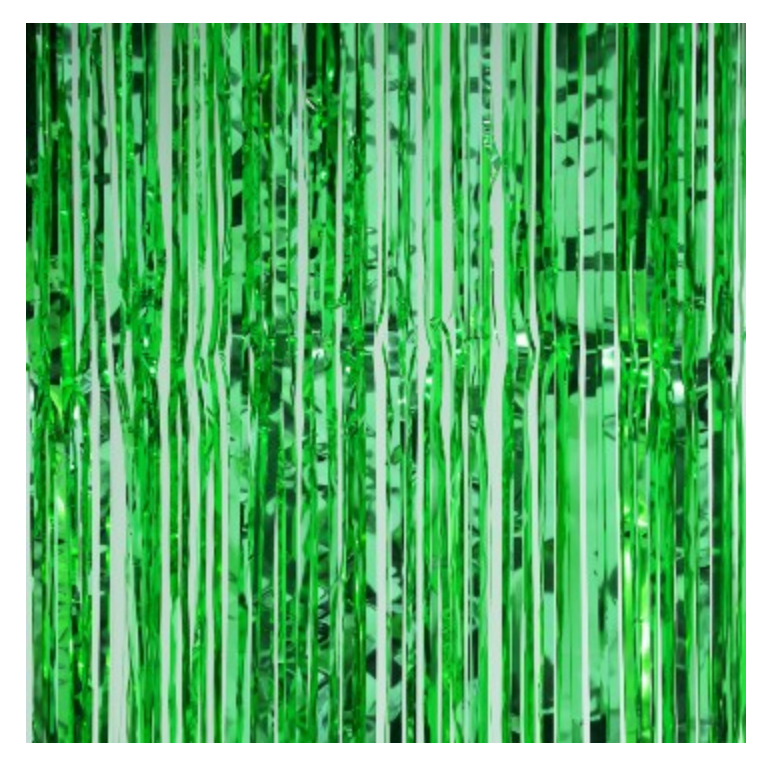 Fondo de aluminio de 40 pulgadas x 10 pies, color verde esmeralda