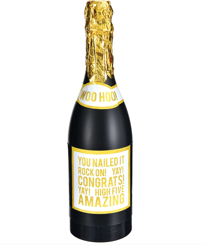 Congratulations Champagne Confetti Popper