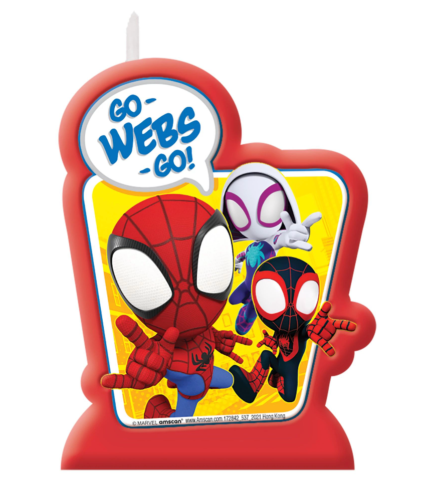 Spidey and His Amazing Friends Candle