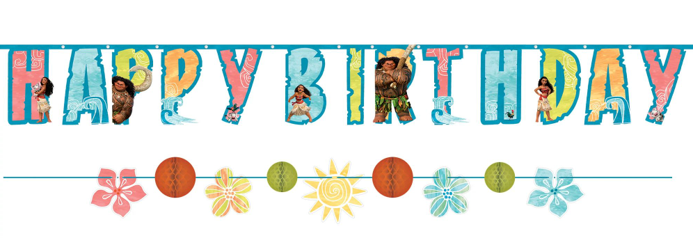 Disney Moana Banner Kit