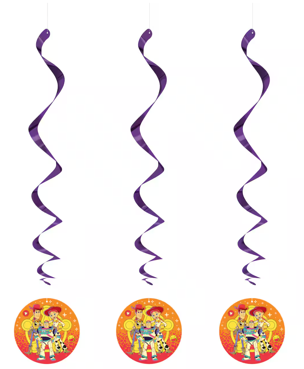 Toy Story 5 Hanging Swirl 26 inch 3ct