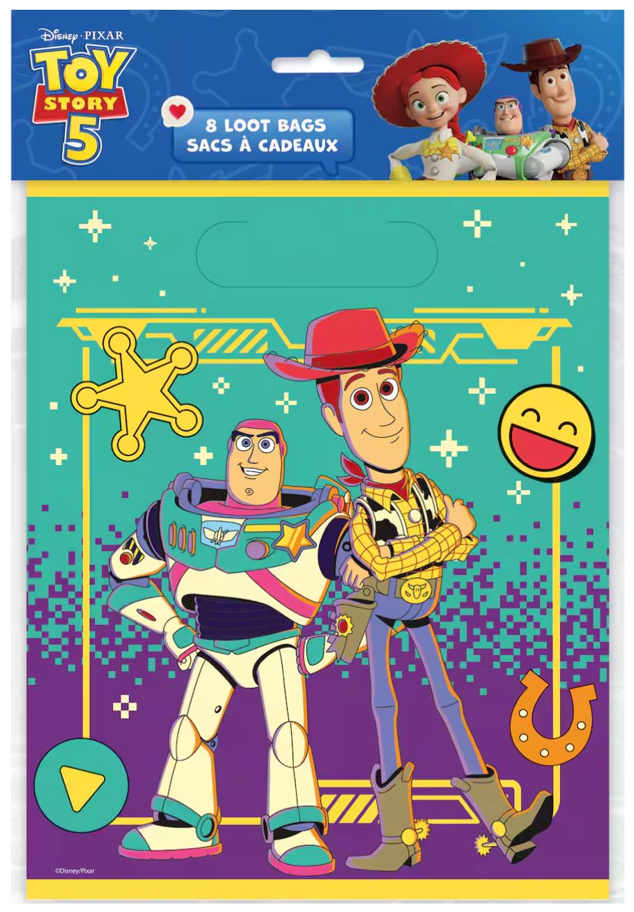 Toy Story 5 Loot Bag 8ct