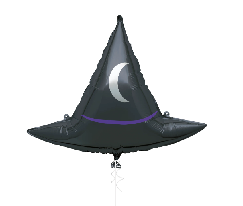 Paquete de globos de papel de aluminio gigante de bruja
