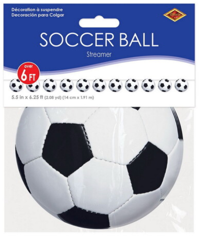Soccer Ball Streamer