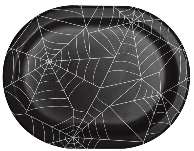 Halloween Decor Oval Platter 8ct