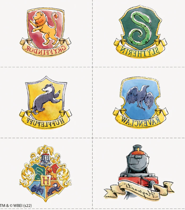 Harry Potter Tattoo 24ct