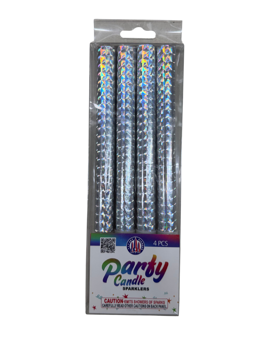 Silver Party Sparkler 4ct