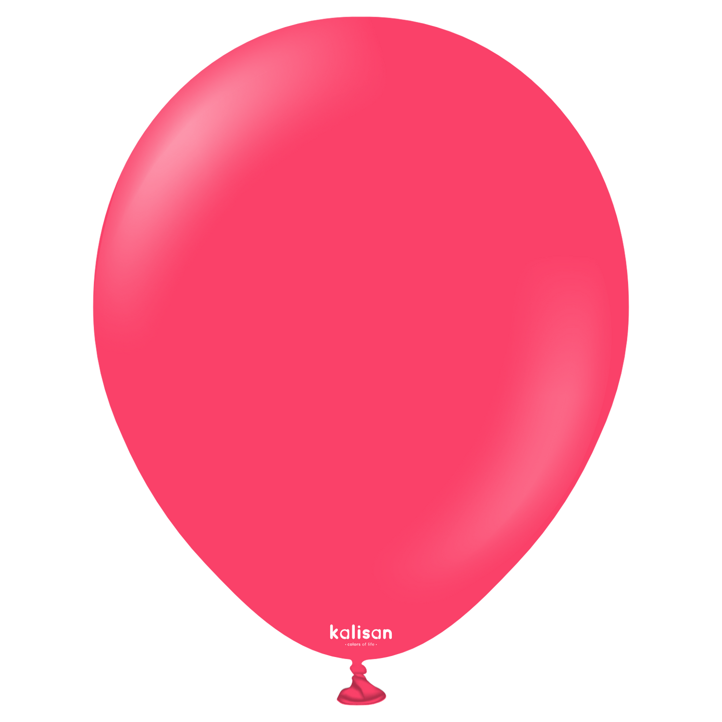 5 inch Kalisan Standard Magenta Pink Latex Balloons 50ct
