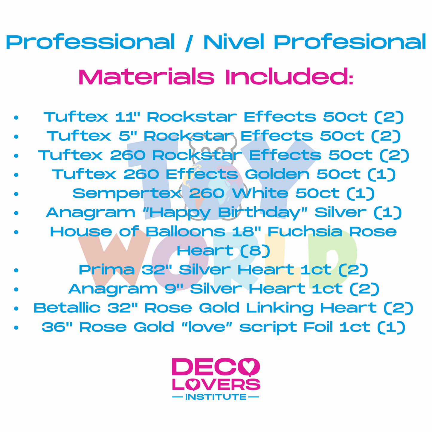 Professional Level Kit - Nivel Profesional