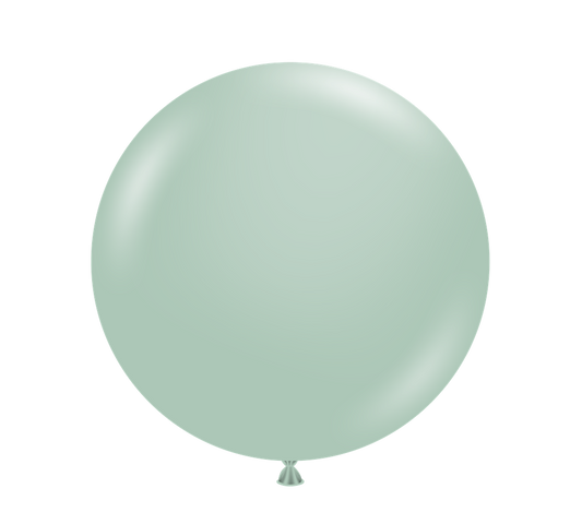 Tuftex Empower-Mint 17 inch Latex Balloons 50ct