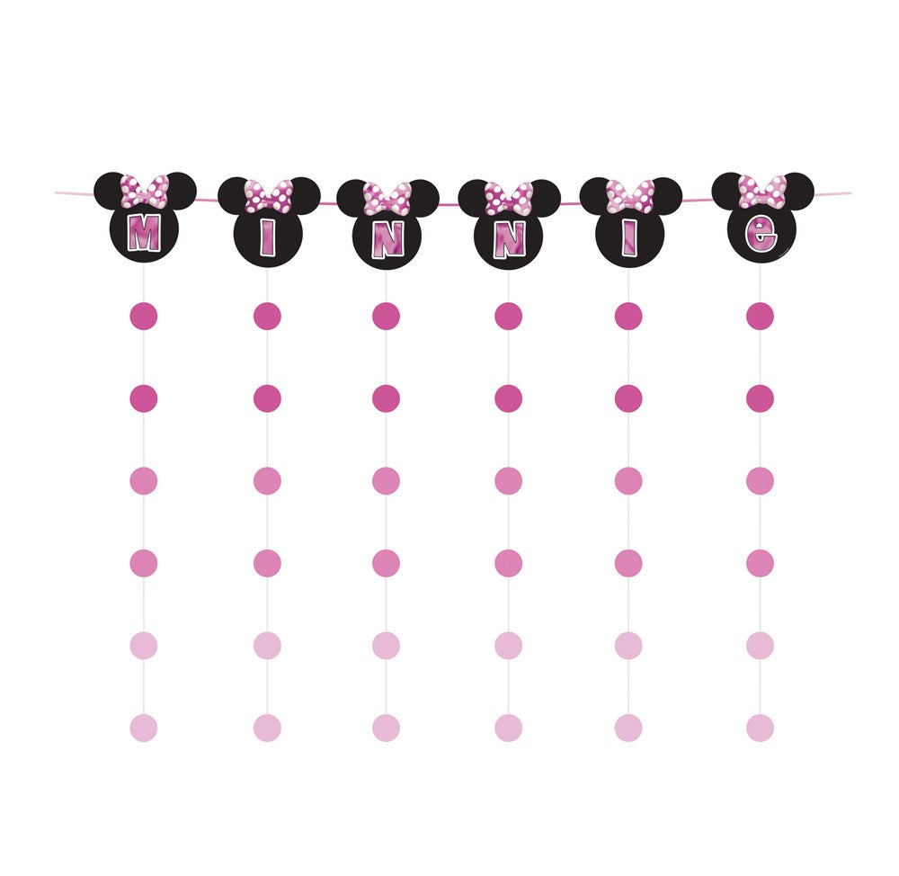 Minnie Mouse Forever Banner String Decoration Kit