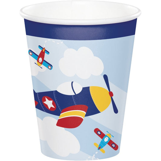 Lil Flyer Airplane Cup 9oz 8ct