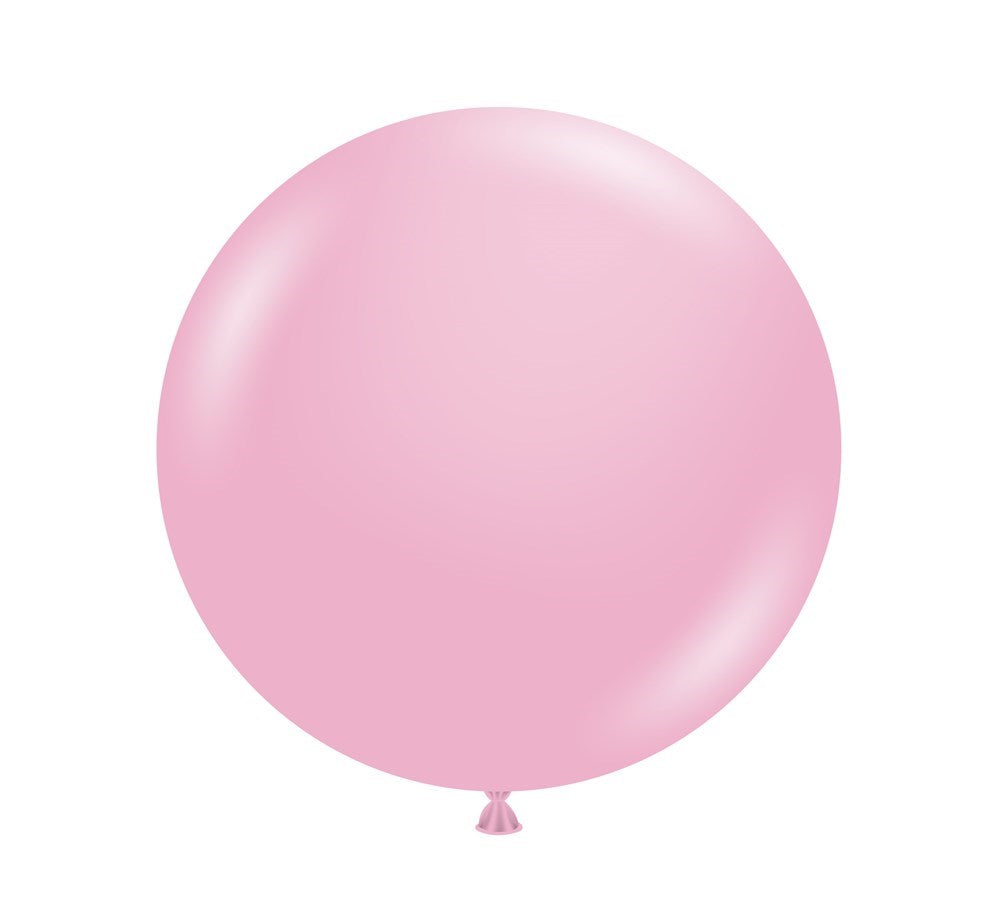17 inch Tuftex Canyon Rose Latex Balloons 50ct Latex Balloons can be used  with helium or regular air! Create your own balloon garland, or float these  cool colored latex balloons with helium!